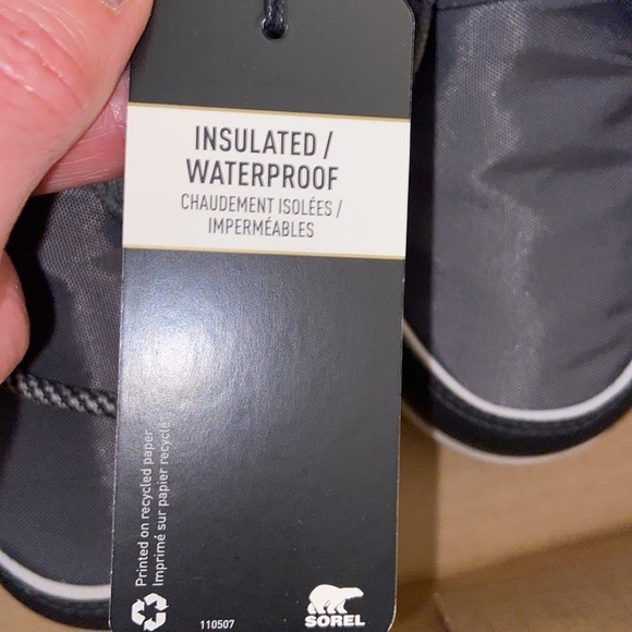 Sorel carnival ankle boots in quarry, size 7.5, NWT, never worn - Picture 9 of 10